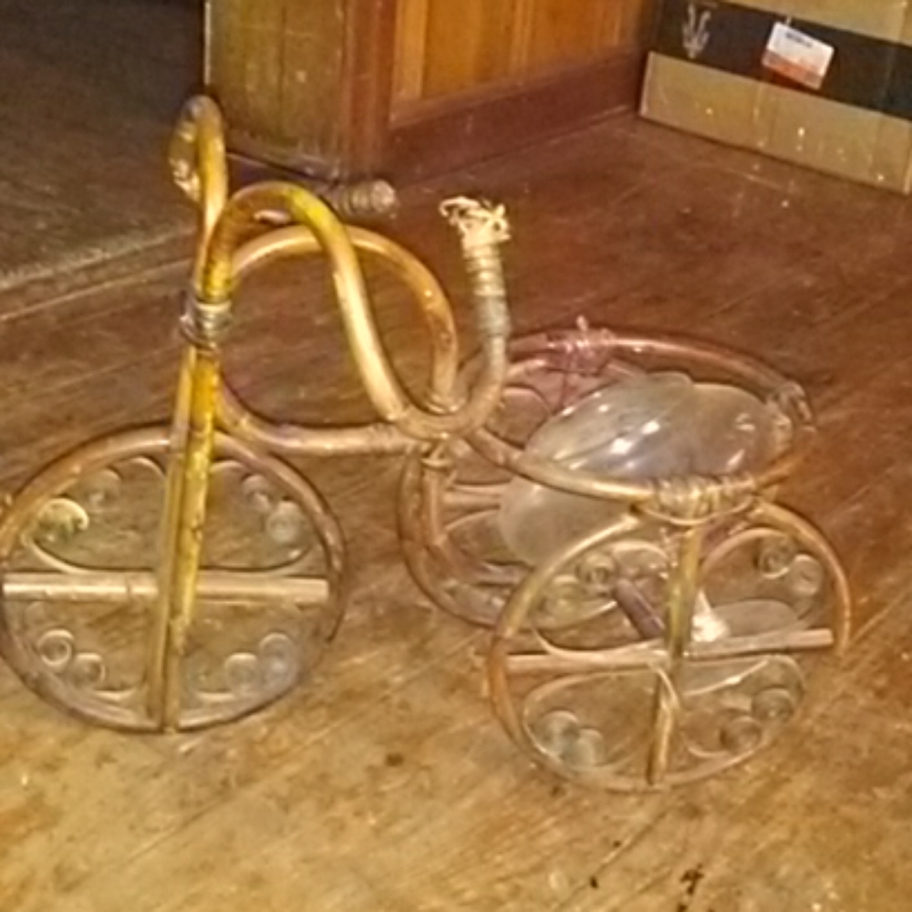 Bicycle flower pot holder